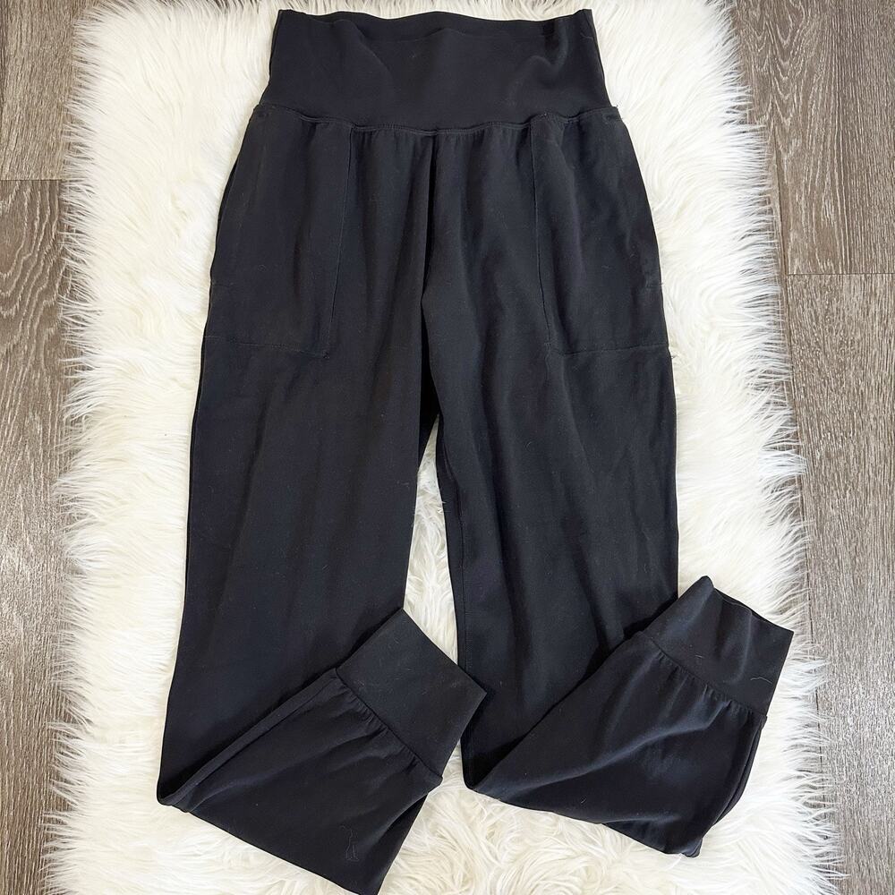 Athleta Womensโ Salutation Jogger Size Small Black Pull On Travel Athleisure